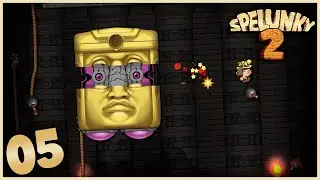 Let's Play Spelunky 2 - Part 5 - ROBO OLMEC