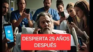 EN COMA DORMIDO 25 AÑOS: DESPIERTA EN MUNDO TECNOLÓGICO #celular #internet #like
