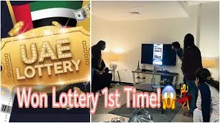 UAE Lottery AED 50,000😳💃🎊 || Finally Winner😎 || Taani Rixvi || VLOGS
