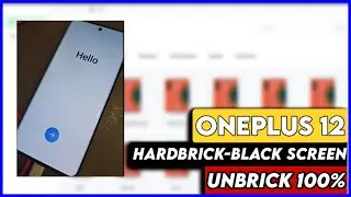 How to Unbrick OnePlus 12 | Black Screen ( Qualcomm 9008 Port Showing Only ) 100% Solution ✅