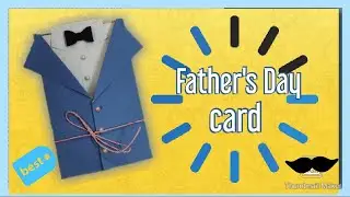 DIY easy Father's Day card|Handmade father's Day card| How to make GreetingCard for father's day