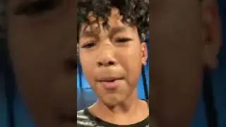 My friend puts whole in door vlog