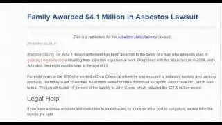 12 lawsuit mesothelioma