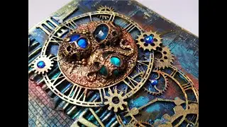 Polymer Clay Mixed Media Book Box Tutorial