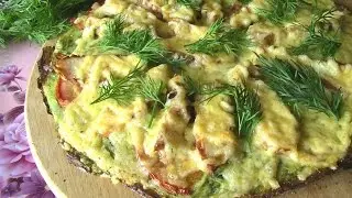 ПИЦЦА ИЗ КАБАЧКОВ .БЕЗ ВРЕДА ДЛЯ ФИГУРЫ!!!!!!!