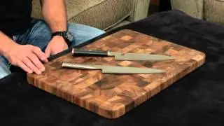 Miyabi Kaizen vs Global — Chef's Knife.