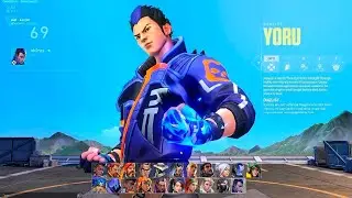 Yoru Agent Select Animation In Valorant