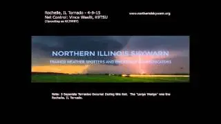 Northern Illinois Skywarn April 9, 2015 : Rochelle Tornado Net Audio