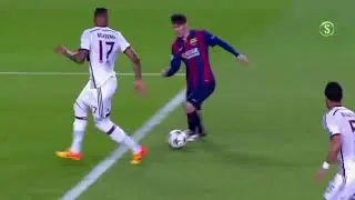 messi against bayern