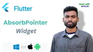 Flutter AbsorbPointer Widget Abdul Motaleb|Learn With Motaleb|Flutter Widget
