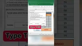Search data in Excel using Conditional Formatting