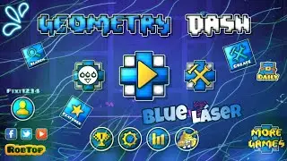 Texture pack Blue Láser | Geometry dash 2.11