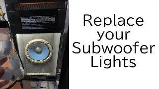 How to Replace Subwoofer Lights in a IIDX Cabinet