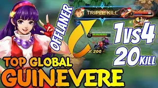 Guinevere New Meta Build in 2021 | Best Build Guinevere S19 | Road Top 1 Global Guinevere ~ MLBB