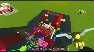 V8 Engine Mod!!!!  Scrap Mechanic Gameplay