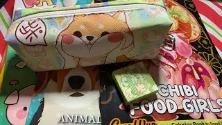 Coloring Book + Supplies Haul (December 2021)