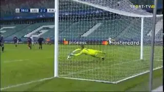 Goal RADOVIC Legia - Real Madrid 2-2