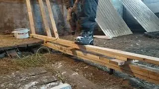 БРУС ЛЮБОГО РАЗМЕРА ИЗ КОРОТКИХ ДОСОК.