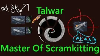 Eve Online - PVP - Talwar Master Of Scramkitting Wild Ratels