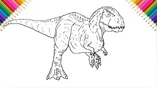 How to Draw Vastatosaurus Rex from King Kong 2005th