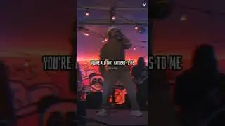 justin bieber - all that matters (lyrics-live)