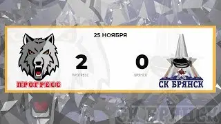 Прогресс 2 - 0 Брянск (25.11.2018)