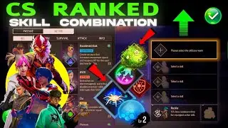 CS rank Character Combination | CS rank combination 2024 | Best character combination in Free Fire