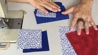 03 PARTS to make a Beautiful PATCHWORK BLOCK