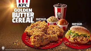 Things are getting cereal-sly yummy with KFC Golden Butter Cereal!