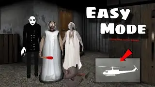Granny Dark Madness Helicopter Escape But In Easy Mode Full Gameplay