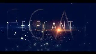 Luxury Elegant Titles /// After Effects Template