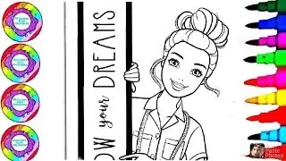 Colouring Drawings for Kids Barbie Elizabeth Seamstress Coloring, Paint for Everyone Kids, Toddlers