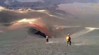 Fogo: Abstieg vom Krater über den Pico Pequeno (Ausbruch von 1995)