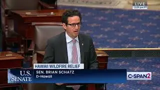 Schatz Speaks Ahead of the One-Year Anniversary of the Maui Fires