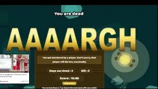 Starve.io REKT BY A STONE SPEAR