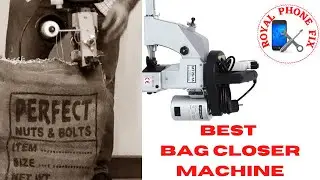 Bag closer machine