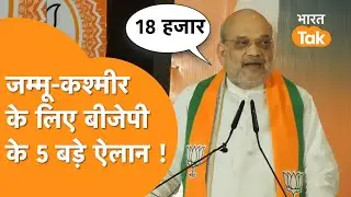 Jammu Kashmir में घर की महिला को सालाना 18 हजार, Metro होगी शुरू, BJP के संकल्प पत्र की 5 बड़ी बातें