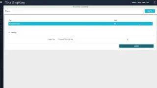 ShopKeep Video Support: Managing Tax Settings