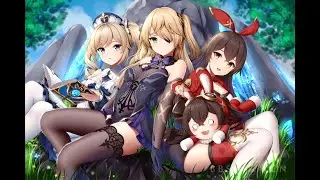 Genshin Impact - All Characters Idle Animations Japan voices 2021