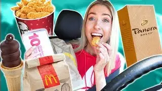 Letting The Person In Front of Me DECIDE What I Eat CHALLENGE + Mini Mukbang!