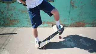 How to ollie/Как делать олли, обучение skatelo