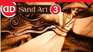 Reverse Sand Art 3👀 Reverse Video Magic! 🎃 Now that's satisfying 🎃 #oddlens #reversevideomagic