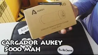 Review Cargador Externo  AUKEY 5000mAh