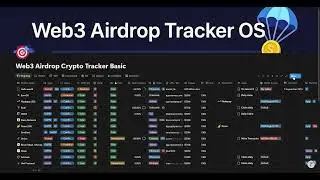 Web3 Airdrop Tracker in Notion: Quick Tour and How It Works