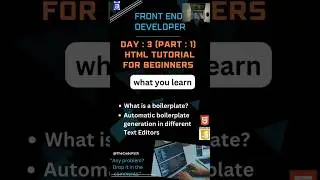 Html for beginners : 