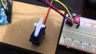 Arduino + gyro/acelerômetro MPU-6050 + Servo (PT-BR)