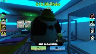 Sherek finalmente saiu da fila pra caga - Bathroom-Line-Simulator