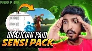 FINALLY !! BRAZILIAN PAID SENSI PACK FOR FREE II BEST PAID SENSI PACK FOR ONLY HEADSHOT FREE FIRE