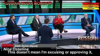 Russian grandmother gets physically dragged off a bus for speaking against the invasion in Ukraine.
