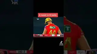 PBKS VS RR LAST OVER. RR WIN BY 2 RUNS 😍😍